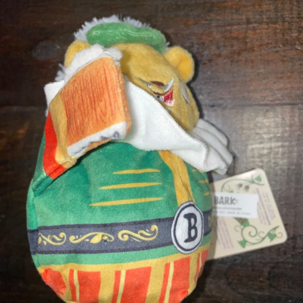 NWT Bark Box Wobbly Ballstaff Squeaker‎ Dog Pet Crinkle 206787 Toy Plush